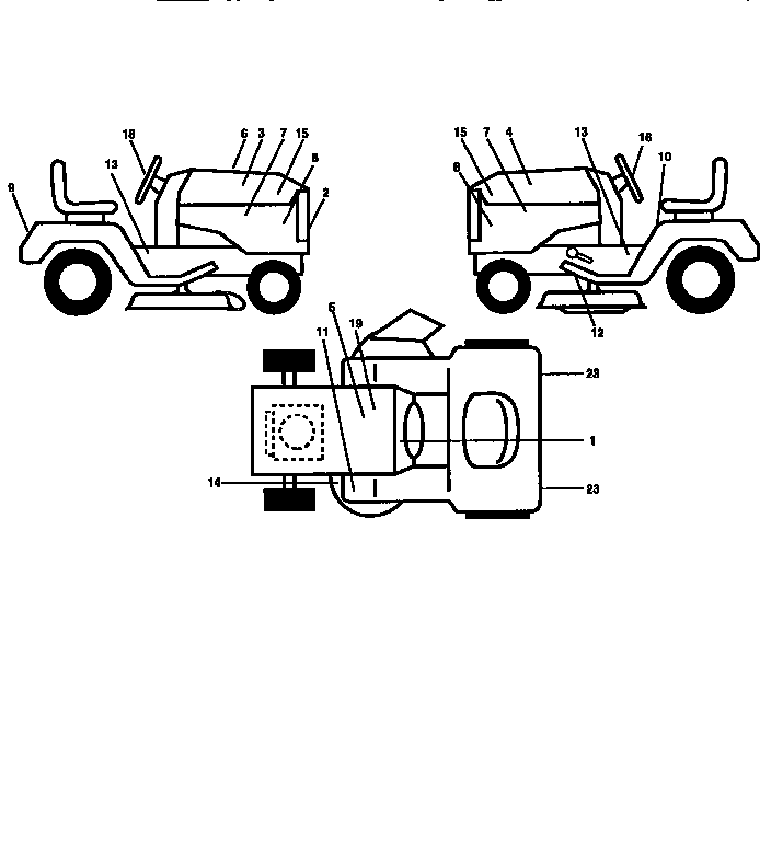 Craftsman 917251551 decals diagram