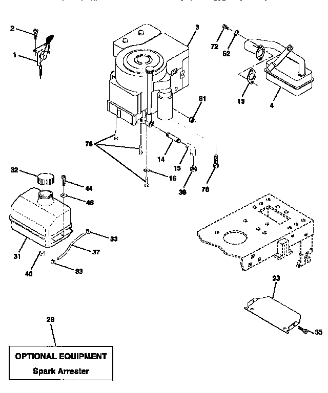 Craftsman 917256491 engine diagram
