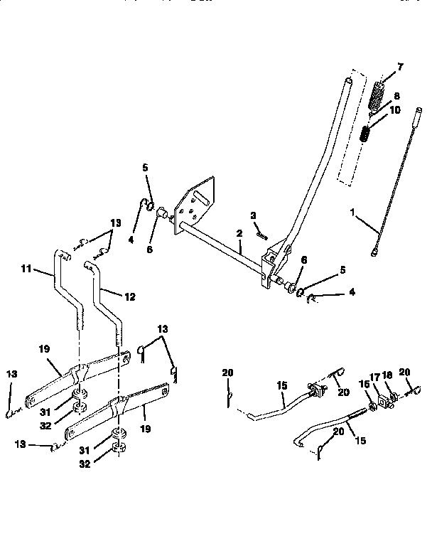 Craftsman 917256491 lift diagram