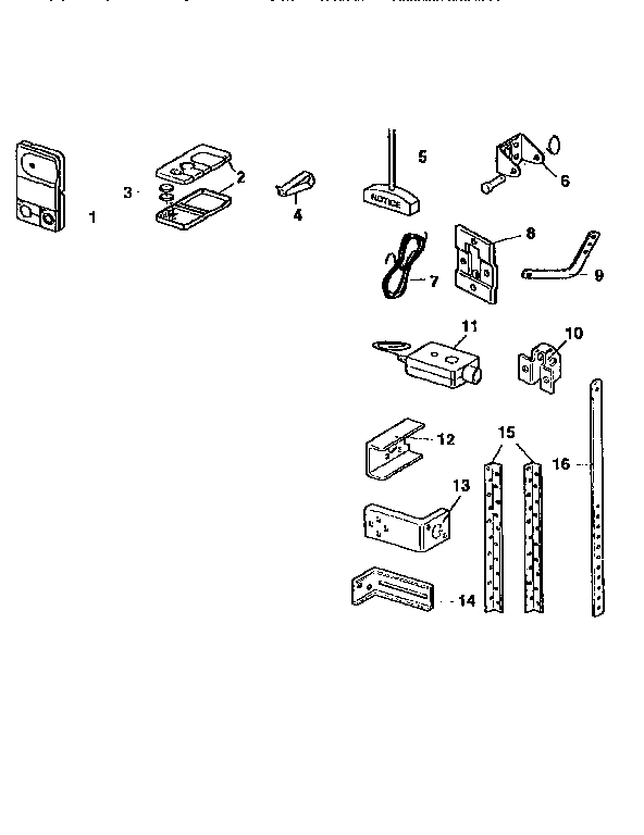 Craftsman 13953800SRT1 installation diagram