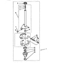 Kenmore 11092583220 brake and drive tube 388952 diagram