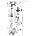 Kenmore 11092583220 gearcase 3360630 diagram