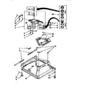 Kenmore 11092587410 machine base diagram