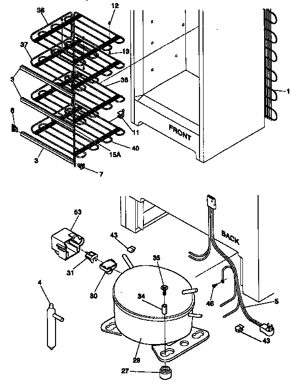 Kenmore 2539262010 system diagram