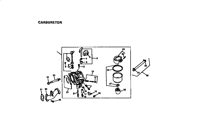 Craftsman 750256060 engine 28q777-0662-a1 (71/500) diagram