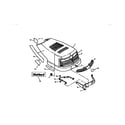 Craftsman 750256040 hood and grille diagram