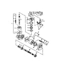 Craftsman 750256040 range shift, pump and motor diagram