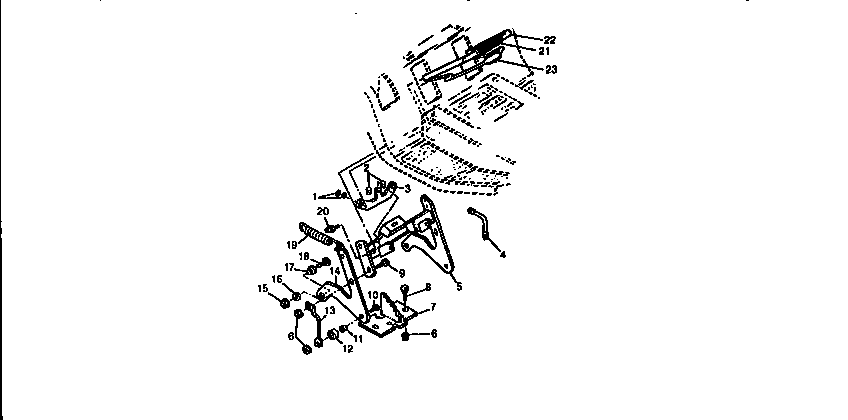 Craftsman 750256060 mower deck lift diagram