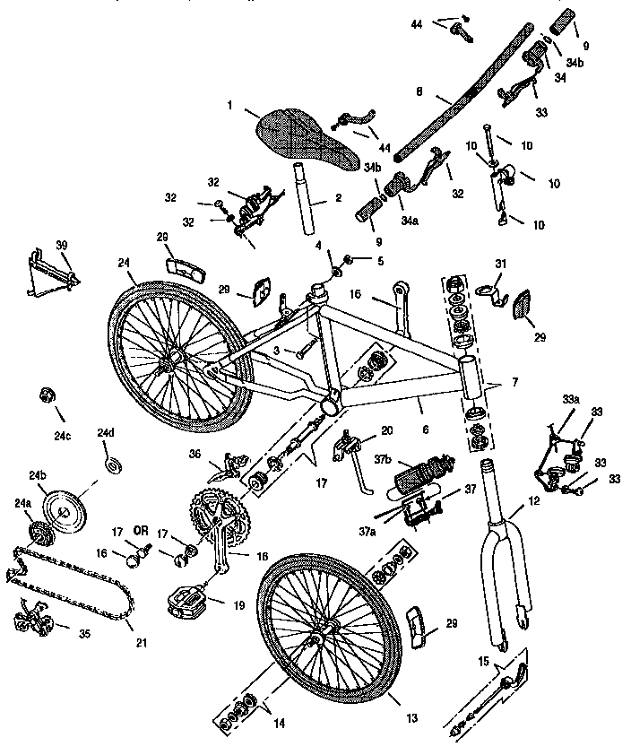 Sears 502474940 unit parts diagram