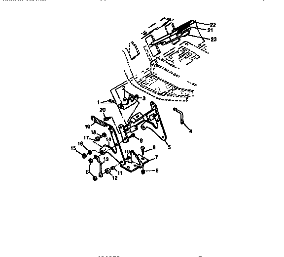 Sabre 1546 mower deck lift diagram