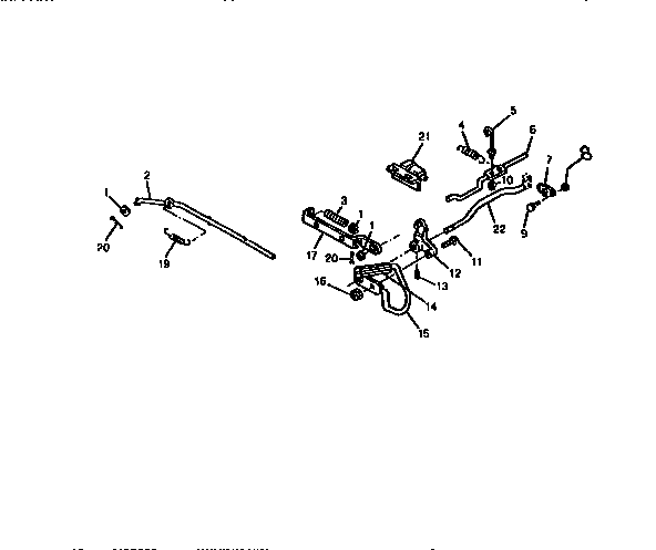 Sabre 1546 brake and clutch linkage diagram