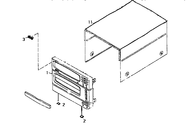 Denon DC30 front panel diagram