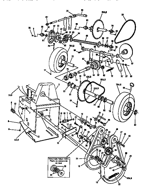 Signature DY-824-1 8 and 10 h.p. motor mount assy. diagram