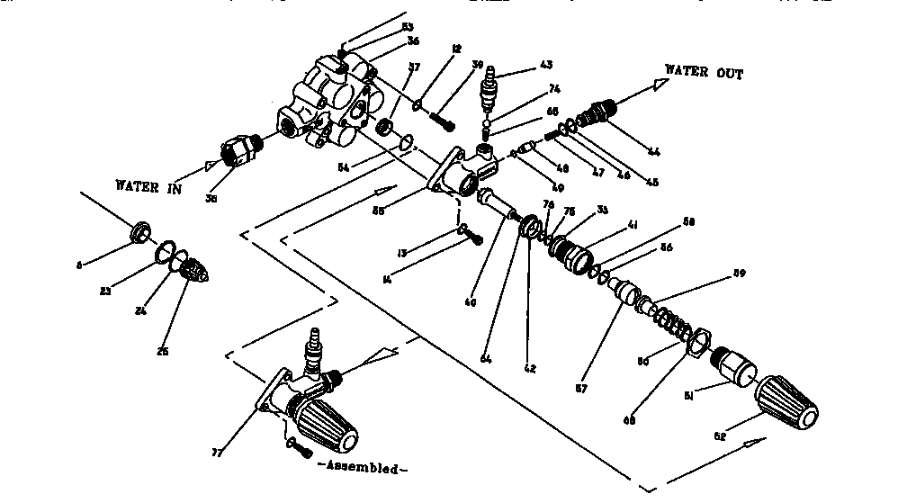 Craftsman 580751781 pump assembly diagram