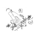 Craftsman 917376210 drive assembly diagram