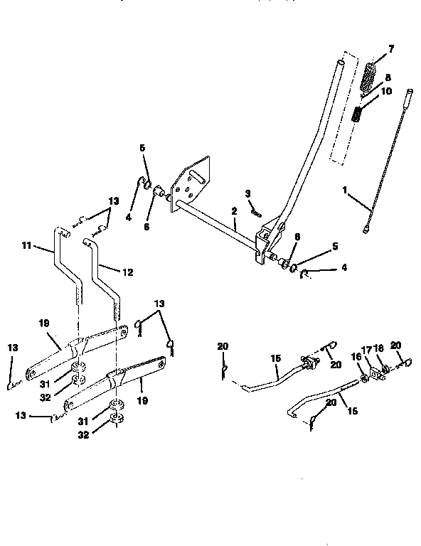 Craftsman 917256511 lift diagram