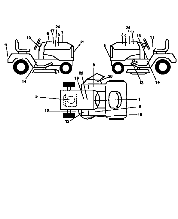 Craftsman 917252562 decals diagram