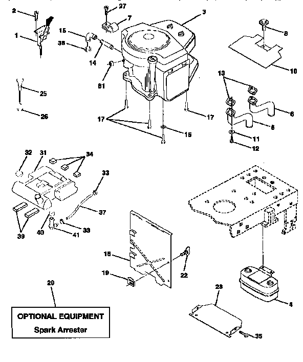 Craftsman 917252562 engine diagram