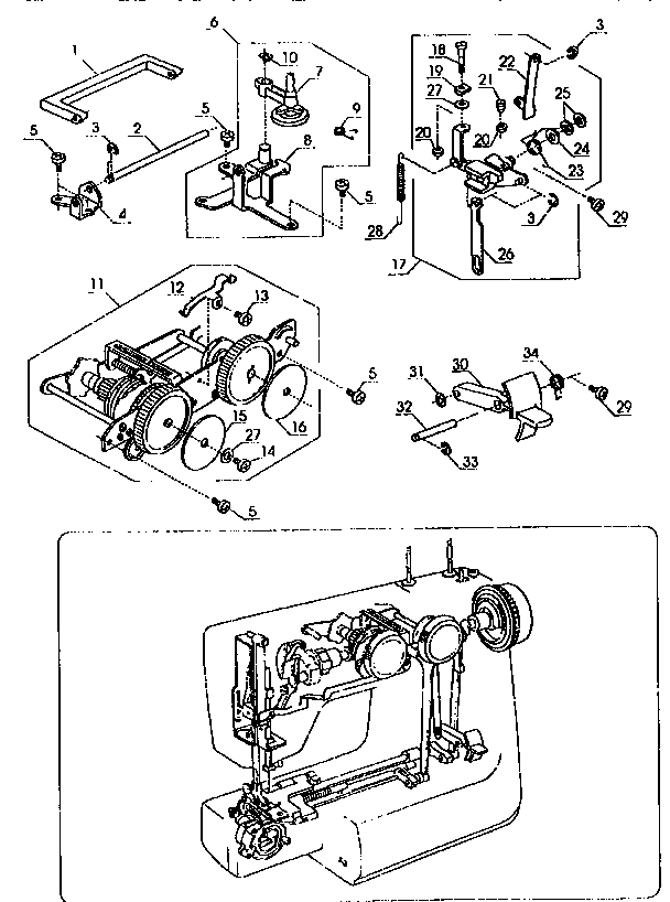 Kenmore 38512014590 bobbin winder assembly diagram