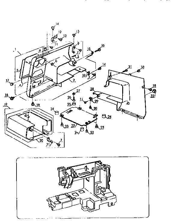 Kenmore 38517026590 base assembly diagram