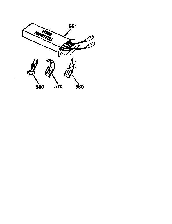 Kenmore 9114803993 wire harnesses and components diagram