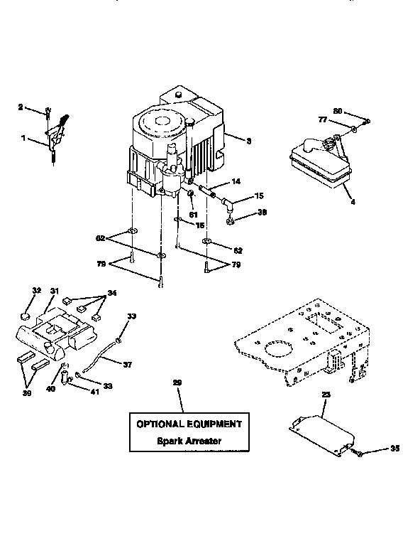Craftsman 917256581 engine diagram