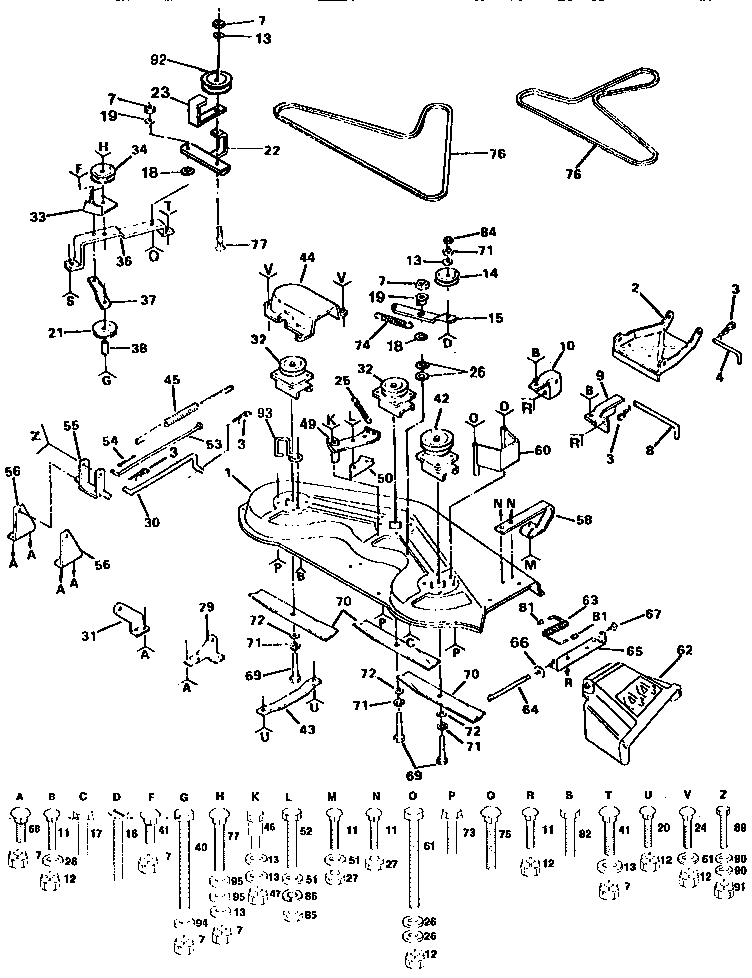 Craftsman 917255891 mower diagram