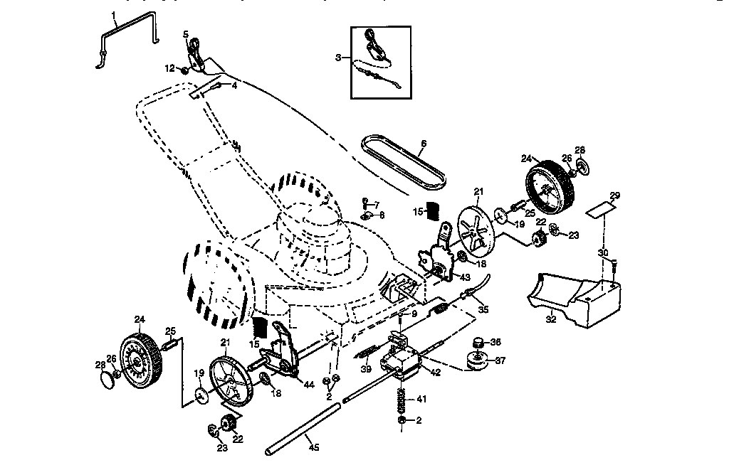 Craftsman 917376810 drive assembly diagram