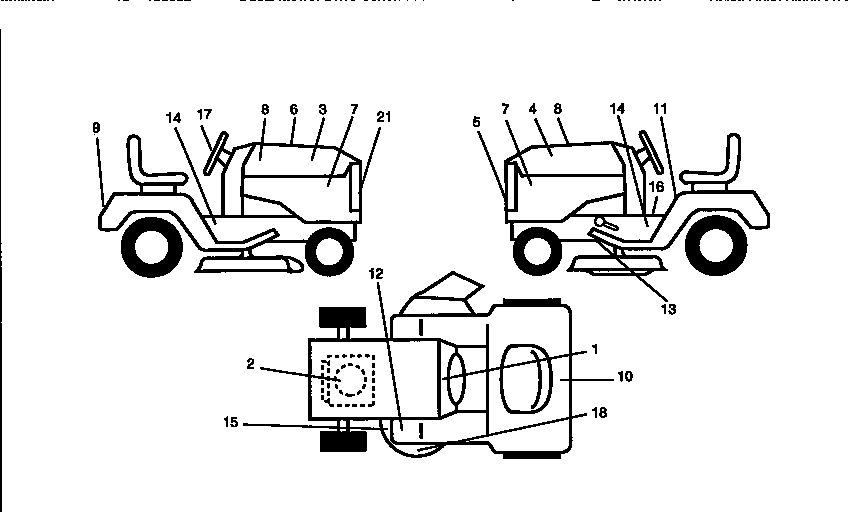 Craftsman 917256451 decals diagram