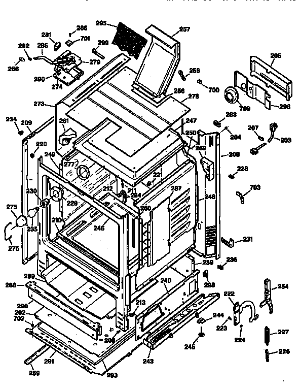 Kenmore 3627326193 body diagram