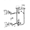 Kenmore 153320560HT replacement parts diagram