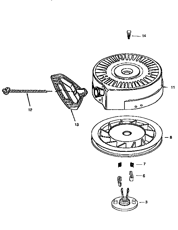 MTD 31AS615E099 starter 590742 (71/143) diagram