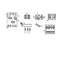 Coleman Evcon 7442-810 functional replacement parts diagram