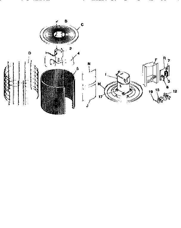 ICP ACS024A2B1 unit parts diagram