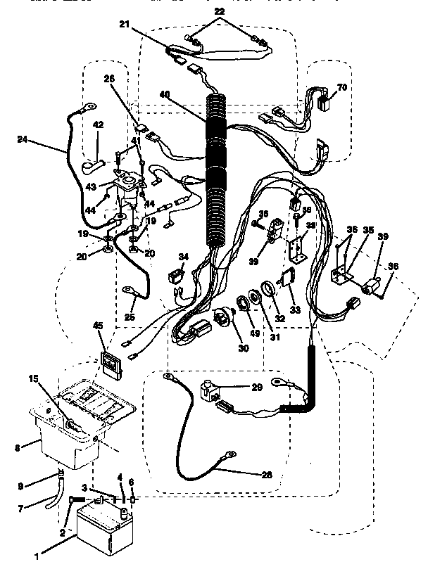 Craftsman 917252522 electrical diagram