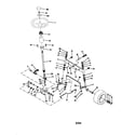 Craftsman 917252522 steering assembly diagram