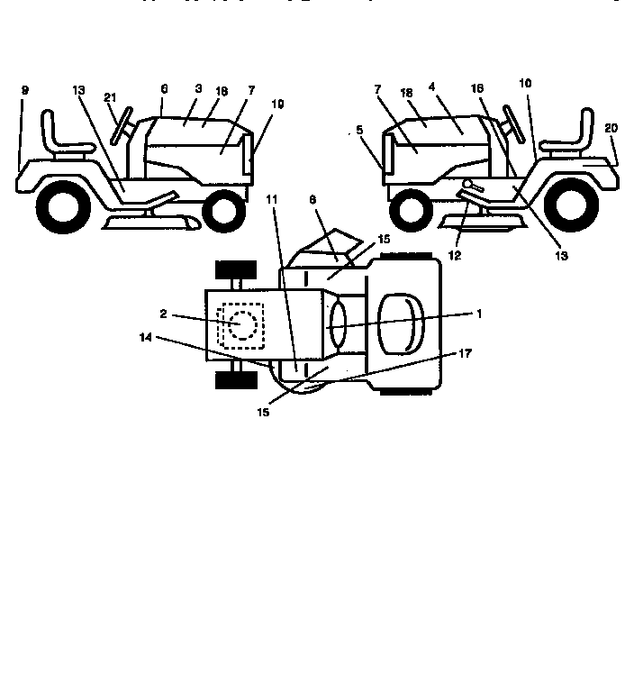 Craftsman 917252522 decals diagram