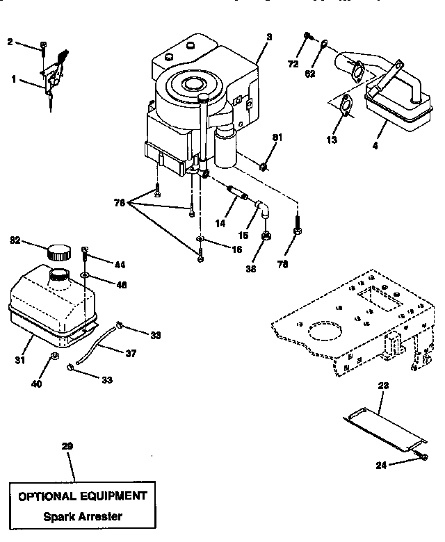Craftsman 917252522 engine diagram