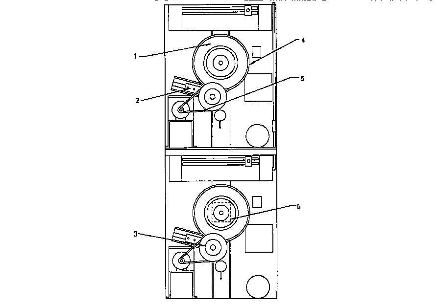 International Dryer 30STG/MR belt and pulley diagram