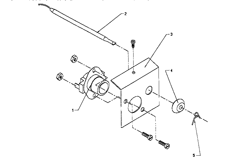 International Dryer 30STG/MR thermostats diagram