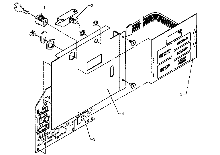 International Dryer 30STG/MP control board diagram