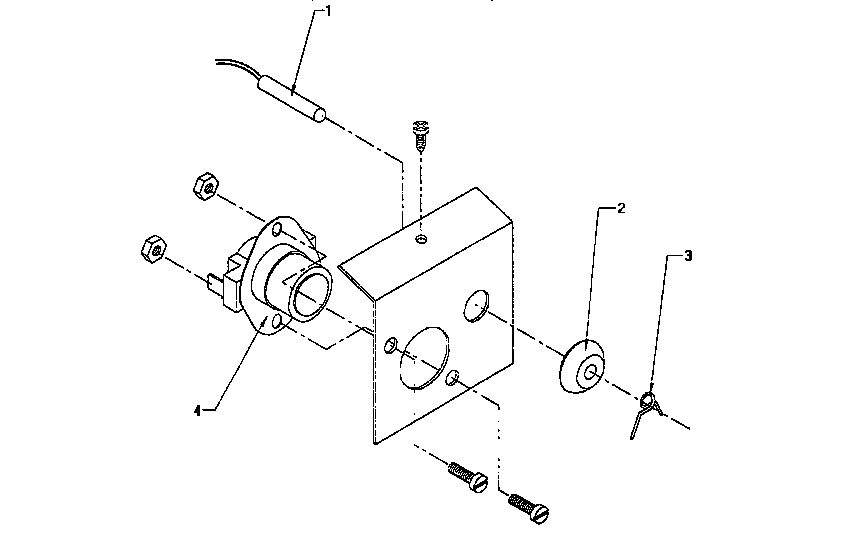 International Dryer 30STG/MP thermostats diagram
