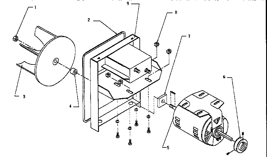 International Dryer 30STG/MP motor diagram