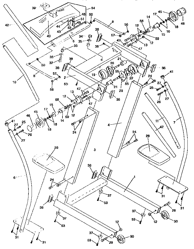 Proform QVMC77752 unit parts diagram