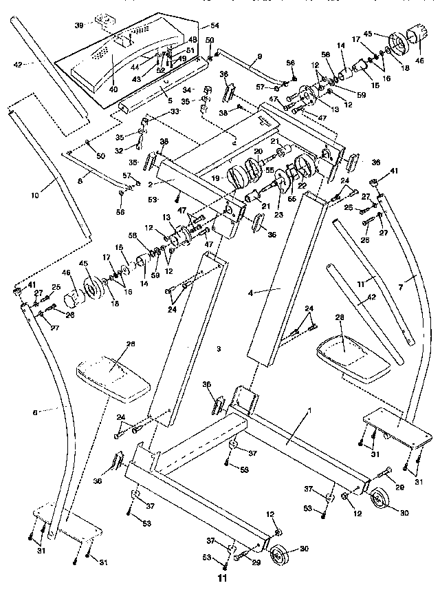 Proform PFMC77752 unit parts diagram