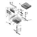 Whirlpool DU935QWDQ0 dishrack diagram