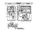 Coleman UGAB100BUA functional replacement parts diagram