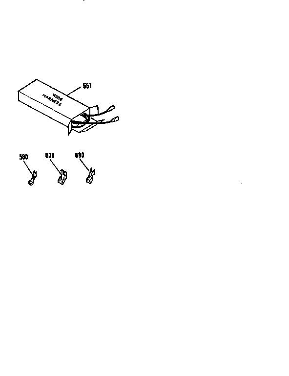 Kenmore 9114703993 wire harnesses diagram