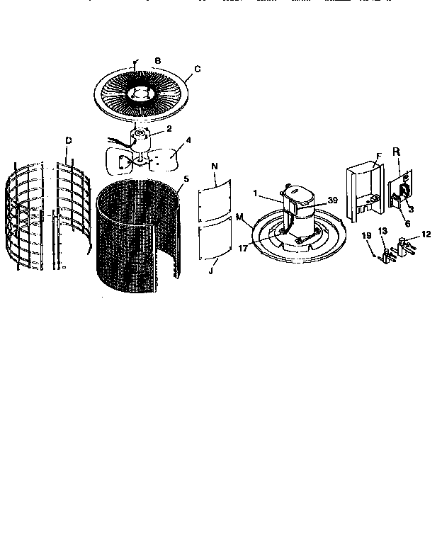 ICP ACS048A2B1 unit parts diagram