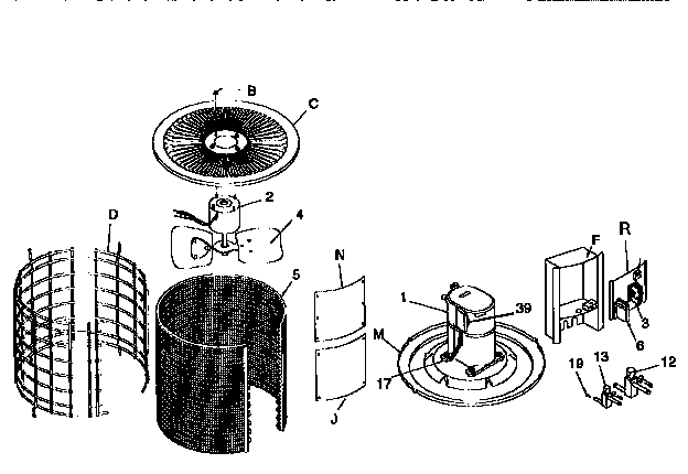 ICP ACS060A2B2 unit parts diagram